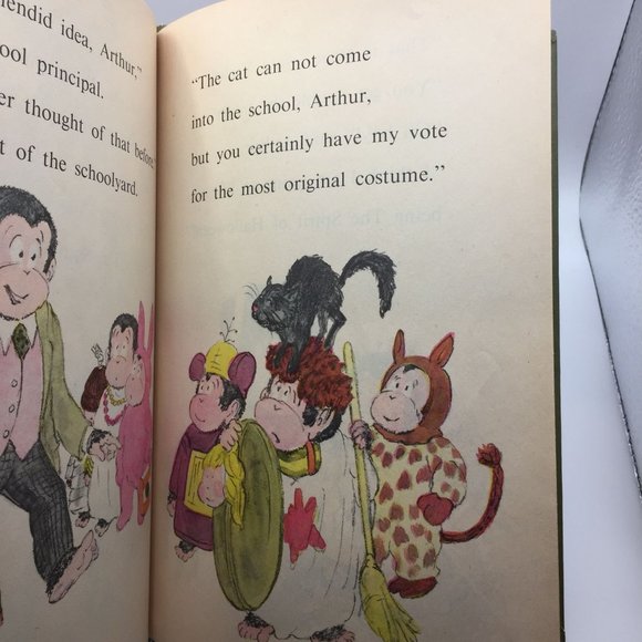 Vintage I Can Read Children's Beginning Hardback Book Arthur's Halloween Costume - Picture 8 of 9